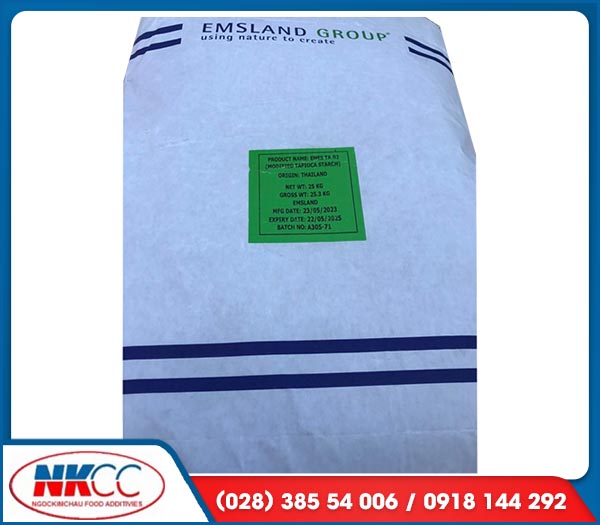 Tinh bột khoai mì biến tính EMES TA 02 (INS1420), xuất xứ Thái Lan